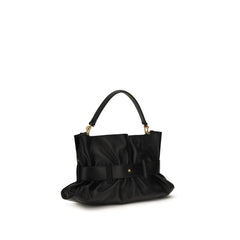 Balmain Black Calf Leather Bos Taurus Handbag