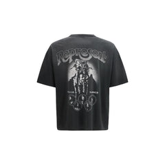 Represent Gray Cotton T-Shirt