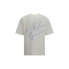 Represent White Cotton T-Shirt
