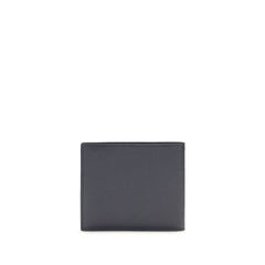 Ferragamo Blue Calf Leather Bos Taurus Wallet