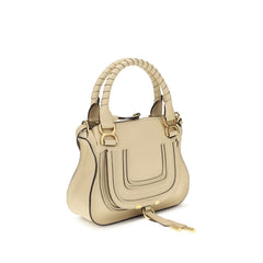 Chloé Beige Kalfsleren Bos Taurus Handtas
