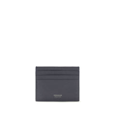 Ferragamo Blue Calf Leather Bos Taurus Wallet