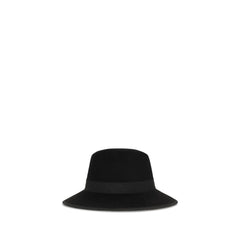 Valentino Garavani Zwarte Katoenen Fedora