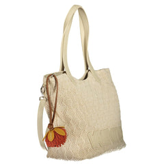 Mario Valentino Beige Polyethylene Women's Bag