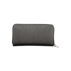 Valentino Black Polyurethane Women's Wallet