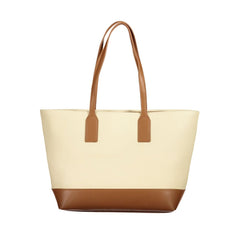 Mario Valentino Beige Polyurethane Women's Shoulder Bag