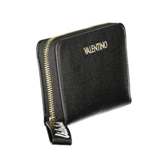 Valentino Black Polyurethane Womens Wallet