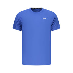 Nike Blue Polyester Men's T-Shirt