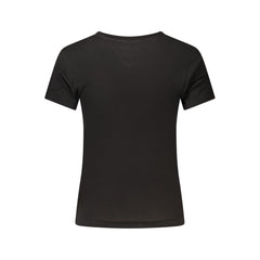 Tommy Hilfiger Black Cotton Women's T-Shirt