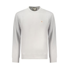 Calvin Klein Gray Cotton Men Sweatshirt