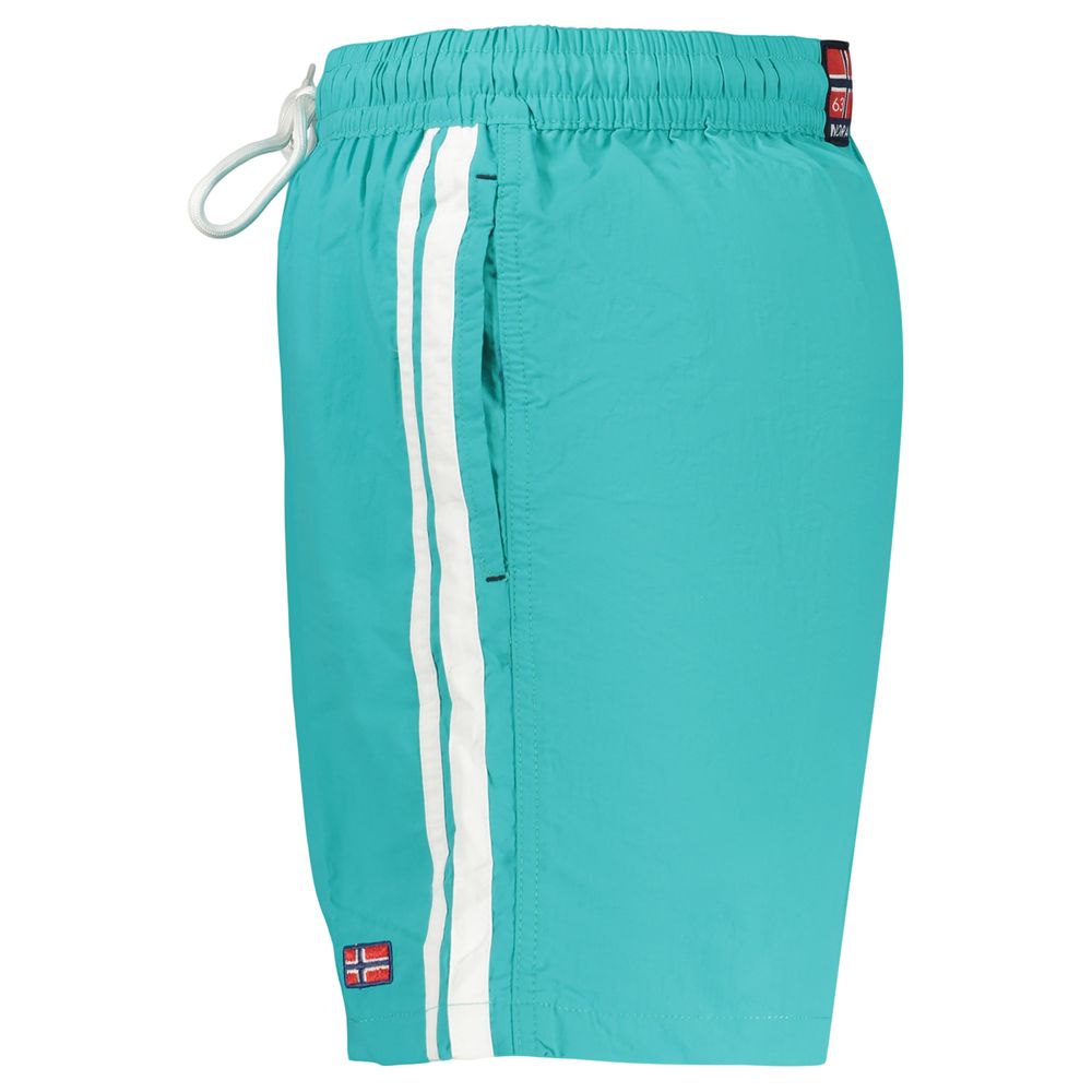 Noorwegen 1963 Azzurro Polyamide Zwemkleding voor heren