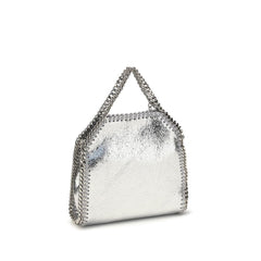 Stella McCartney Silver Polyester Handbag
