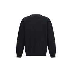 Balmain Black Cotton Sweatshirt