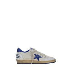 Golden Goose White Goatskin Low Top Sneakers