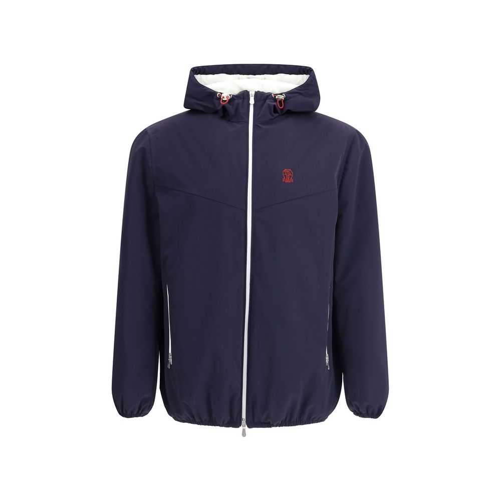 Brunello Cucinelli Blauw Polyamide Shelljack