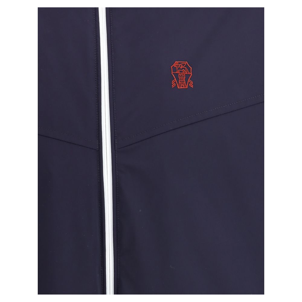 Brunello Cucinelli Blauw Polyamide Shelljack