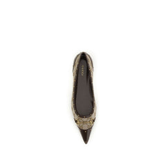 Gucci Beige Polyester Ballerina's