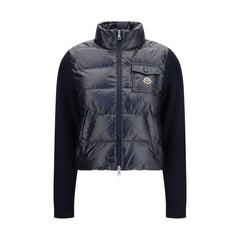 Moncler Blue Polyamide Cardigan