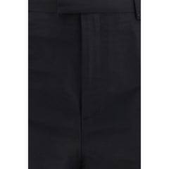 Gucci Black Silk Dress Pants