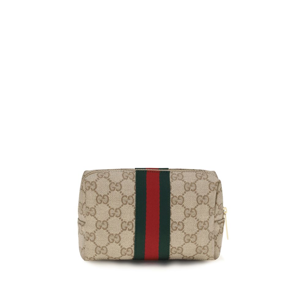 Gucci Beige Fabric Wallet