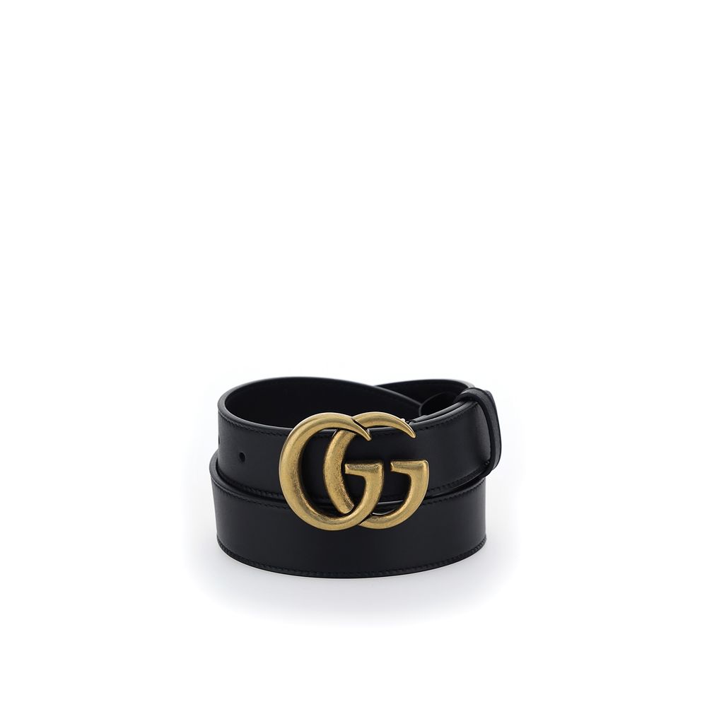 Gucci Zwarte Kalfsleren Bos Taurus Normale Riem