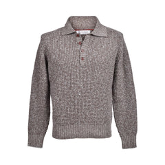 Brunello Cucinelli Brown Elastane Sweatshirt