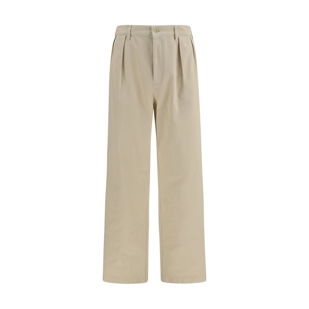 Prada Beige Katoenen Casual Broek