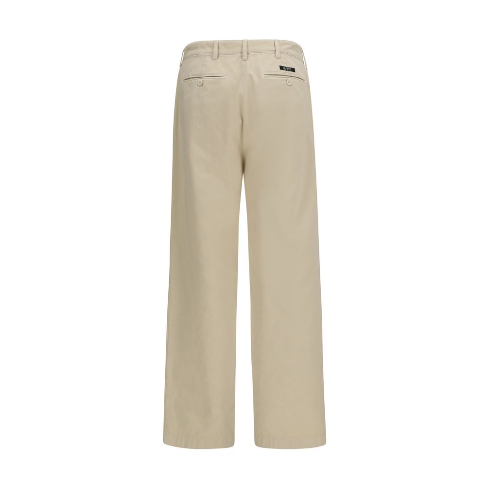 Prada Beige Katoenen Casual Broek