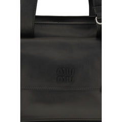 Miu Miu Brown Calf Leather Bos Taurus Shoulder Bag