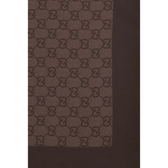 Gucci Brown Silk Foulard