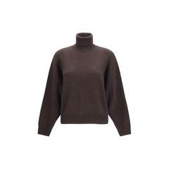 Brunello Cucinelli Brown Cashmere Turtleneck