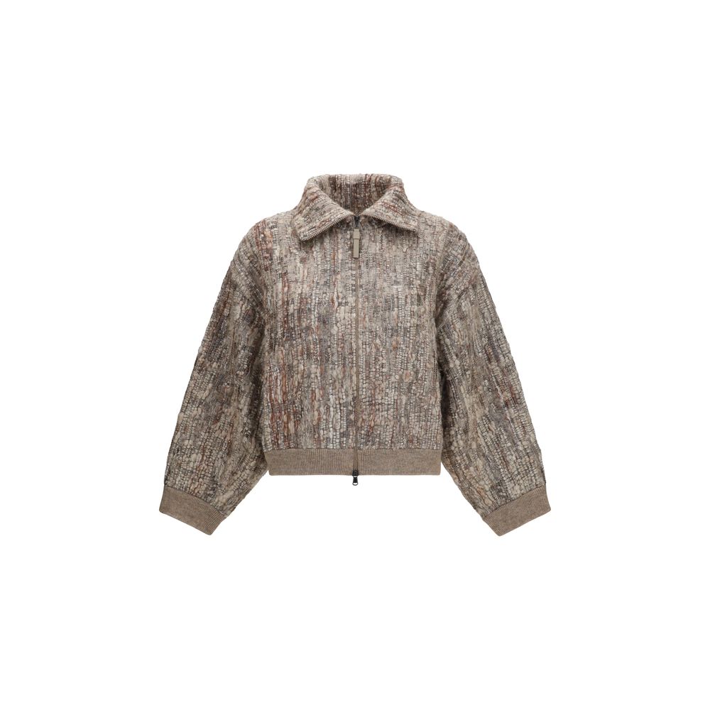 Brunello Cucinelli Beigekleurig Mohair Vest
