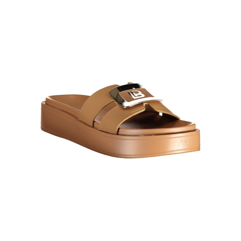 Laura Biagiotti Beige Polyurethaan Dames Sandaal