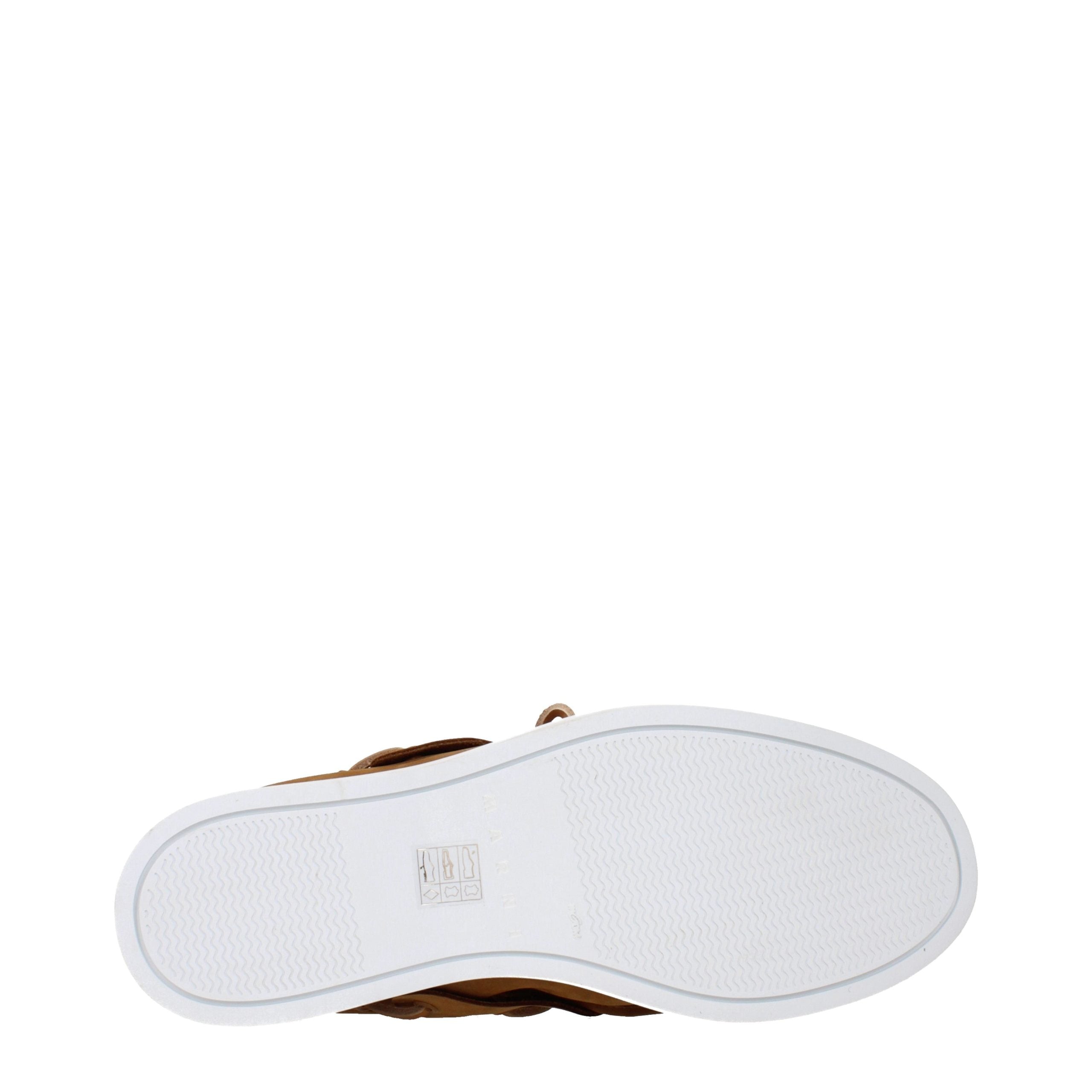Marni Bruin Leren Instaploafers