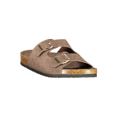 Laura Biagiotti bruine polyurethaan sandalen voor dames