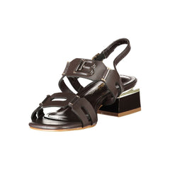 Laura Biagiotti bruine polyurethaan sandalen voor dames