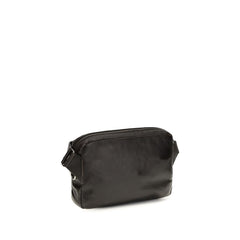 Prada Brown Calf Leather Bos Taurus Shoulder Bag