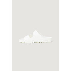 Birkenstock White Plastic Flat Sandals