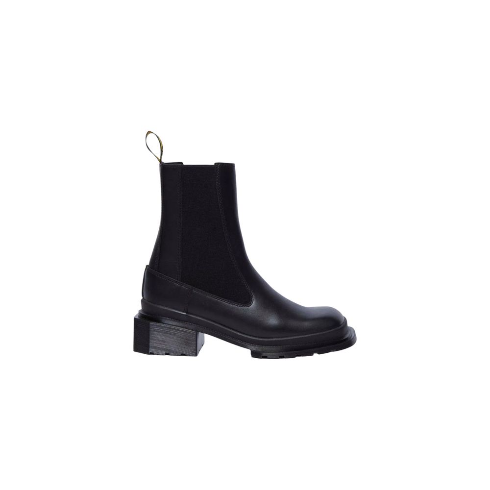 Dr. Martens Zwartleren Enkellaarzen