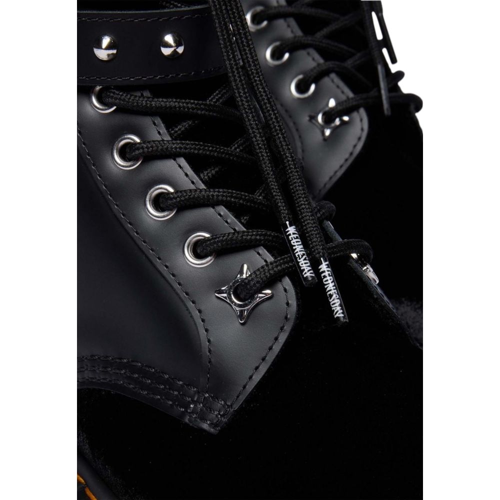 Dr. Martens Zwart Leren Veterschoenen