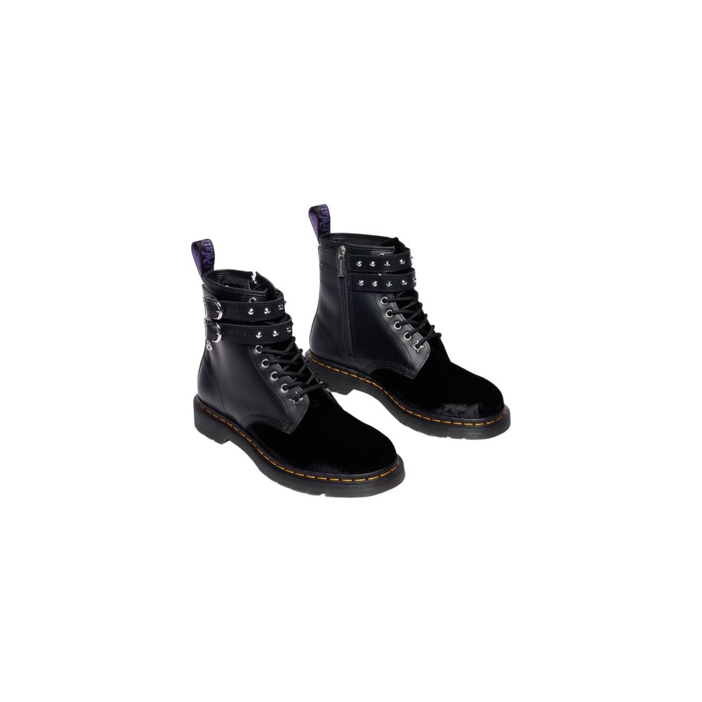 Dr. Martens Zwart Leren Veterschoenen