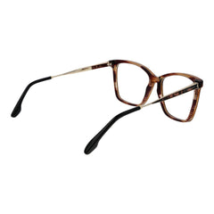 Victoria Beckham bruine metalen en plastic bril (monturen)