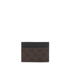 Gucci Brown Fabric Wallet