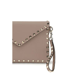 Valentino Garavani Beige Kalfsleer Bos Taurus Portemonnee