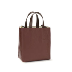 Marni Beige Kalfsleren Bos Taurus Schoudertas