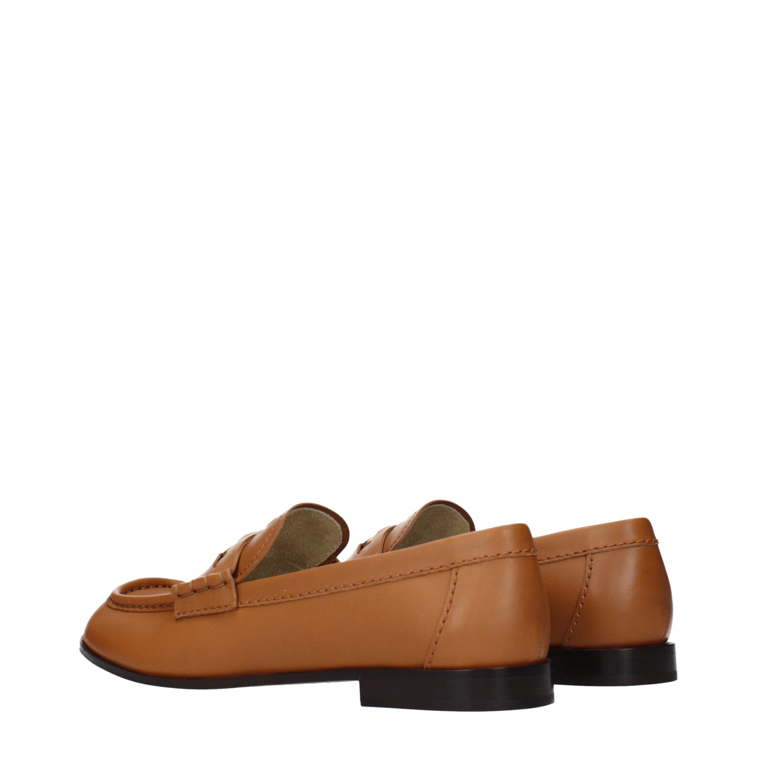 Miu Miu Bruine Leren Instaploafers