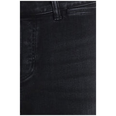 Gucci Black Cotton Flared Jeans
