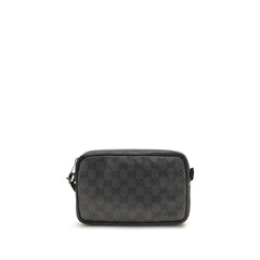 Gucci Zwarte Stoffen Schoudertas