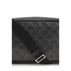 Gucci Zwarte Stoffen Schoudertas