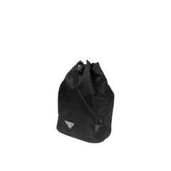 Prada Zwarte Nylon Handtas